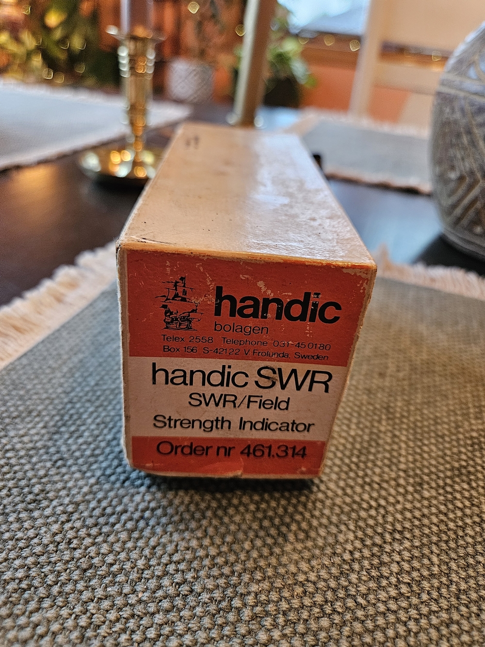 Vintage NIB Handic SWR/Field Strength Indicator Order nr 461.314 w/Instructions